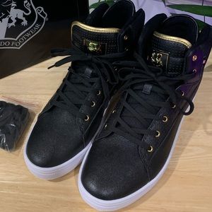 Jazz Leather Metallic Detail V